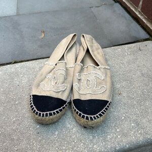 Chanel Espadrille Size 8